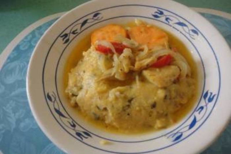 Bajan Recipes - Flying Fish & Cou Cou in Barbados - 3 Bajan