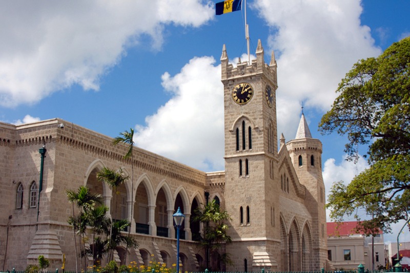 Bridgetown, Barbados Building, I saw this attractive buildi…